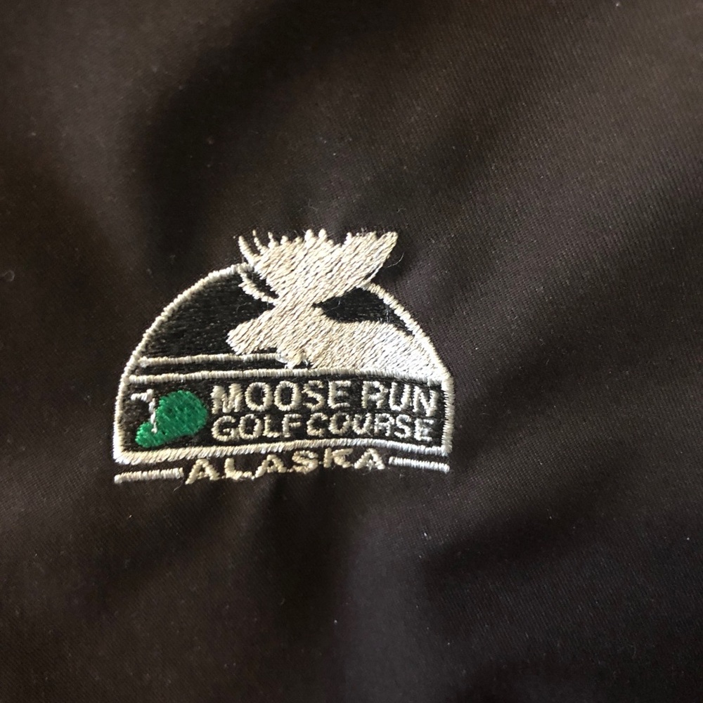 Men’s Sun Mountain Navy Golf Pullover Windbreaker - Picture 3 of 4